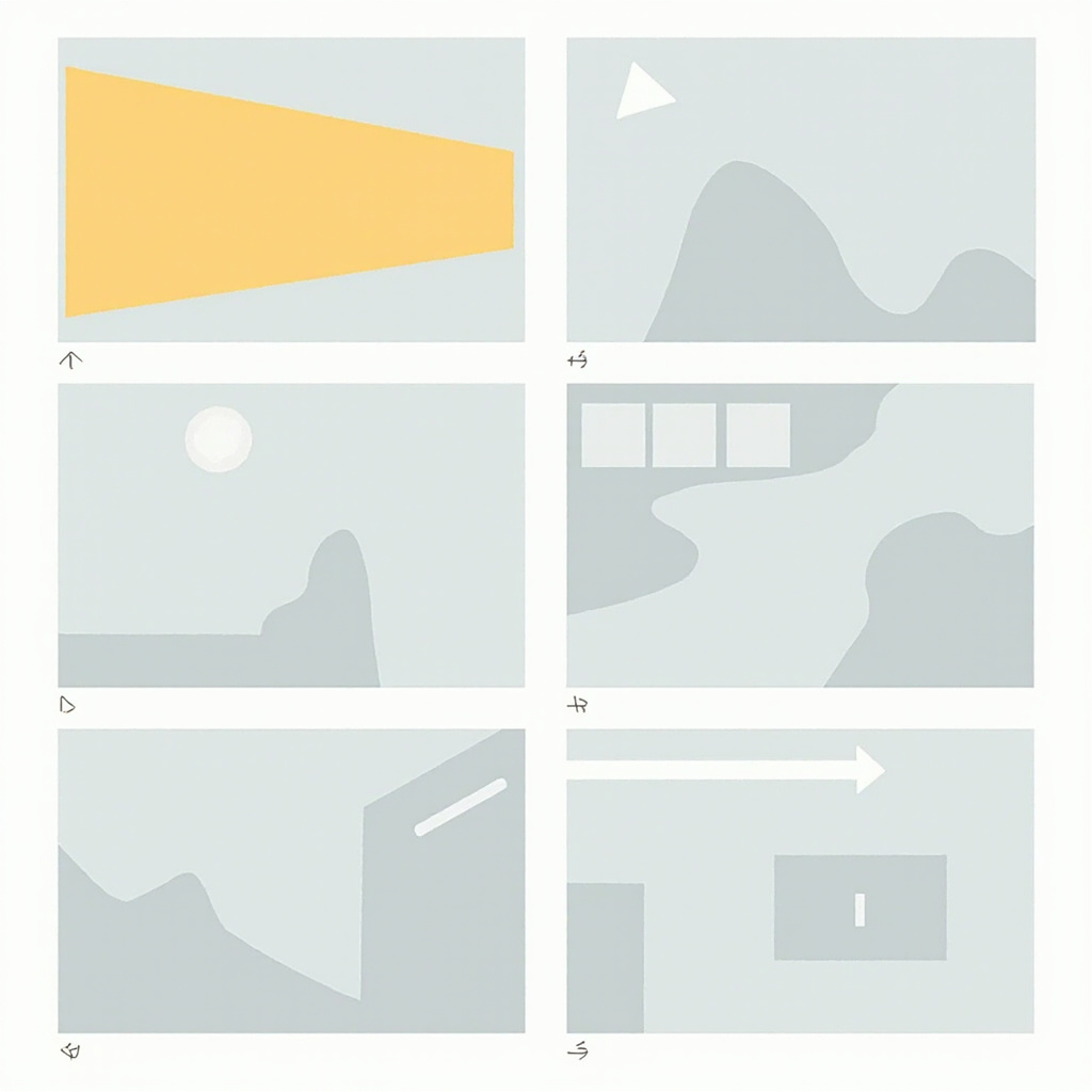 Storyboard illustration work
